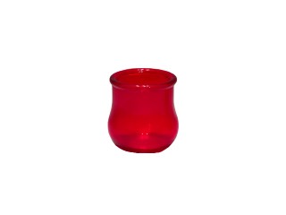 GLASS CUP FOR OIL CANDLES   (SMALL)